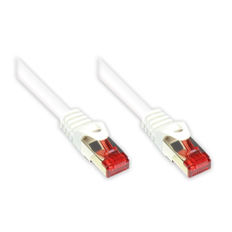 Good Connections 3,0m RNS Patchkabel CAT6 S/FTP PiMF Bianco